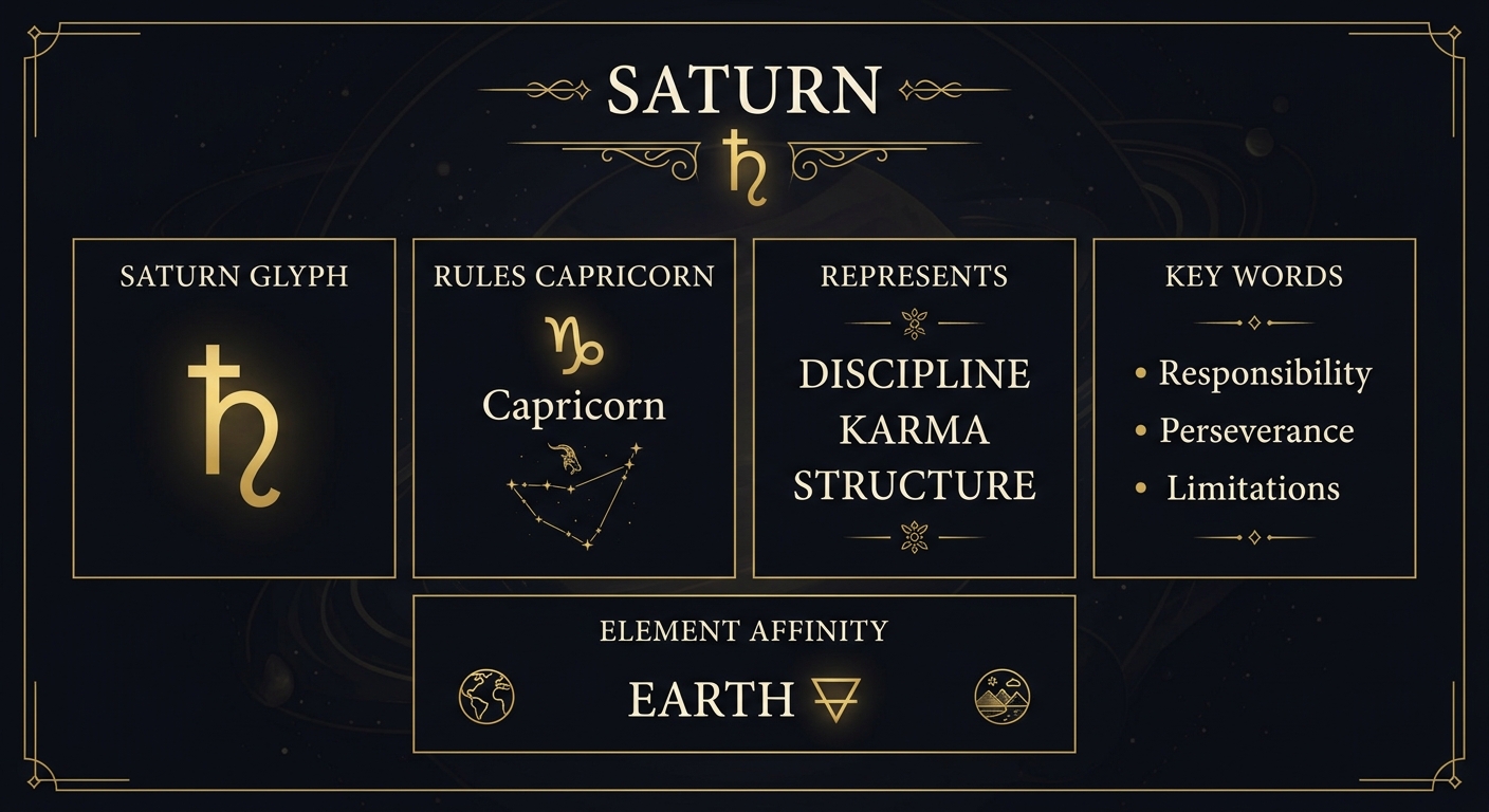 Saturn in Libra — planet attributes